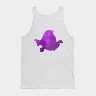 Fish Inspired Silhouette Tank Top